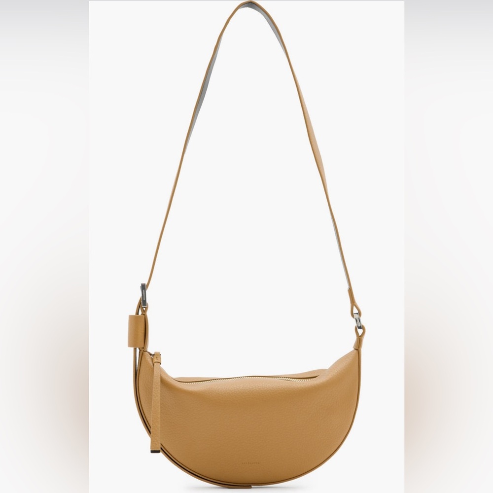 All Saints Leather Crossbody Bag - Picture 2 of 8